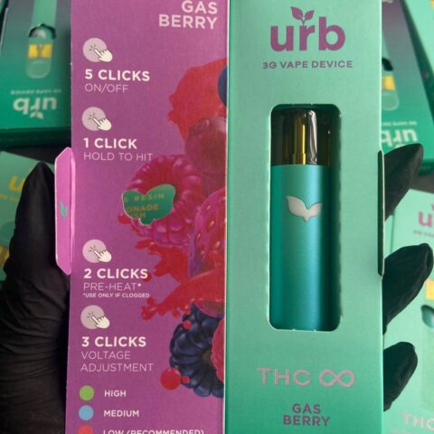 New Urb 3G  ( Delta 9 THCO + Live Resin )  SS 2023